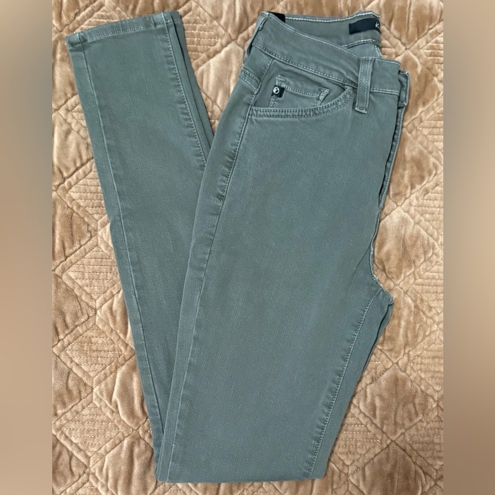 KanCan Green Skinny Jeans Classic Style - Picture 2 of 8